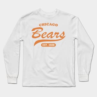 Chicago Bears Classic Style Long Sleeve T-Shirt